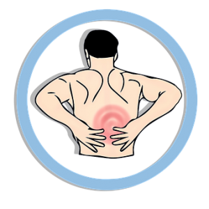 man with back pain