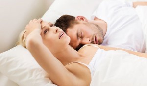 sleeping couple