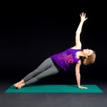 girl doing yoga